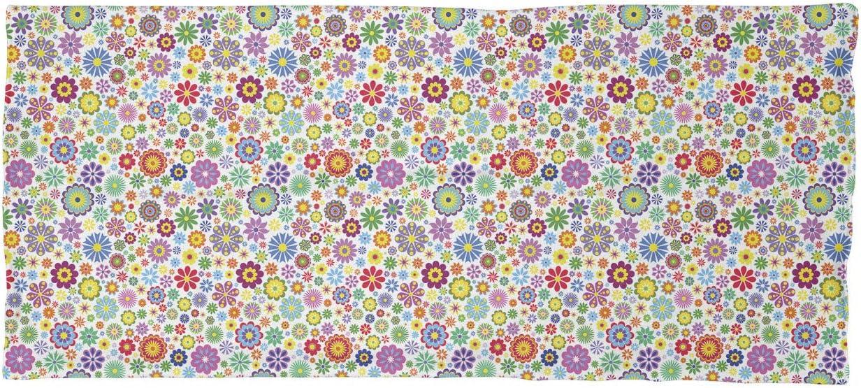 imageAmbesonne Unisex Multicolor Face and Neck WarmersHippie Cheerful