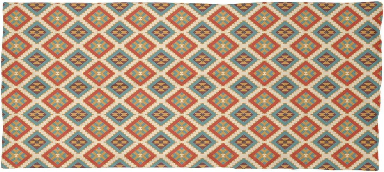imageAmbesonne Unisex Multicolor Face and Neck WarmersRetro Indigenous