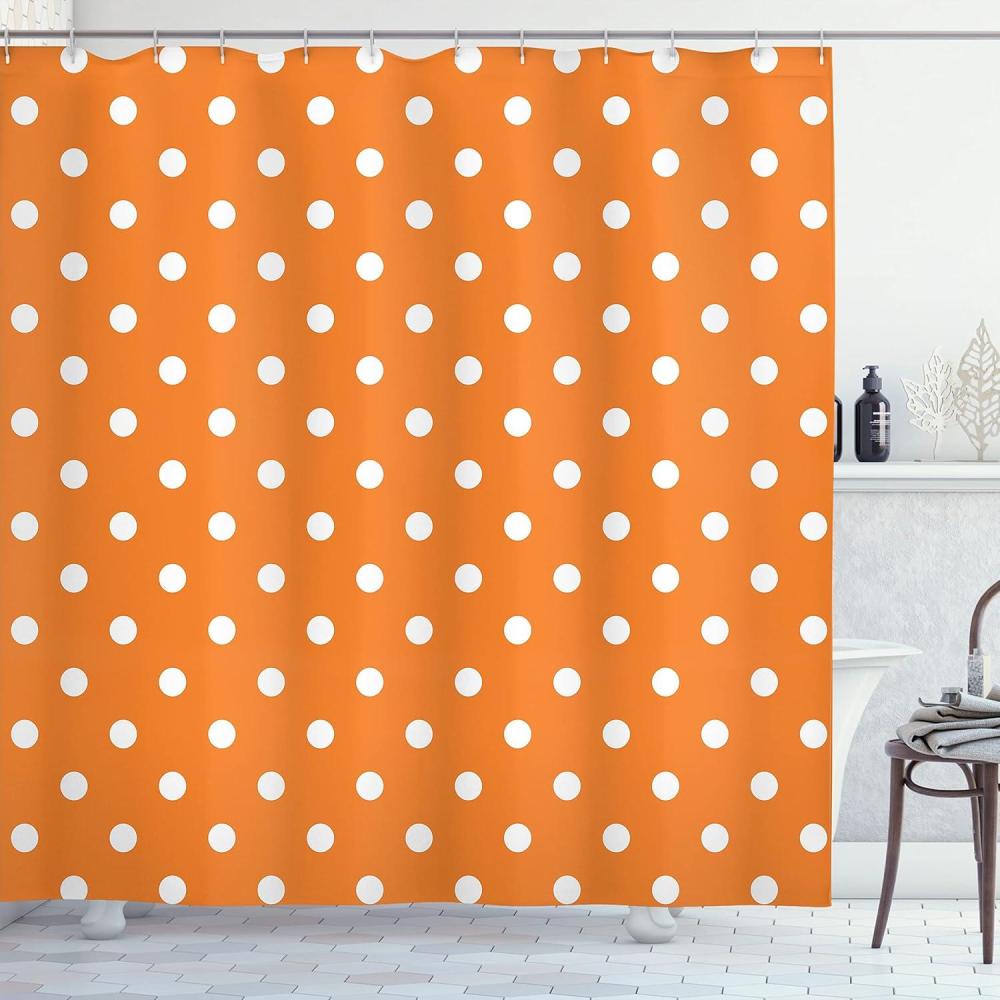 imageAmbesonne Fantasy Shower Curtain Hot Air Balloons in The Clouds Dream Journey to Secret Paradise Romantic Design Cloth Fabric Bathroom Decor Set with Hooks 69 W x 75 L Purple WhiteWhite Orange