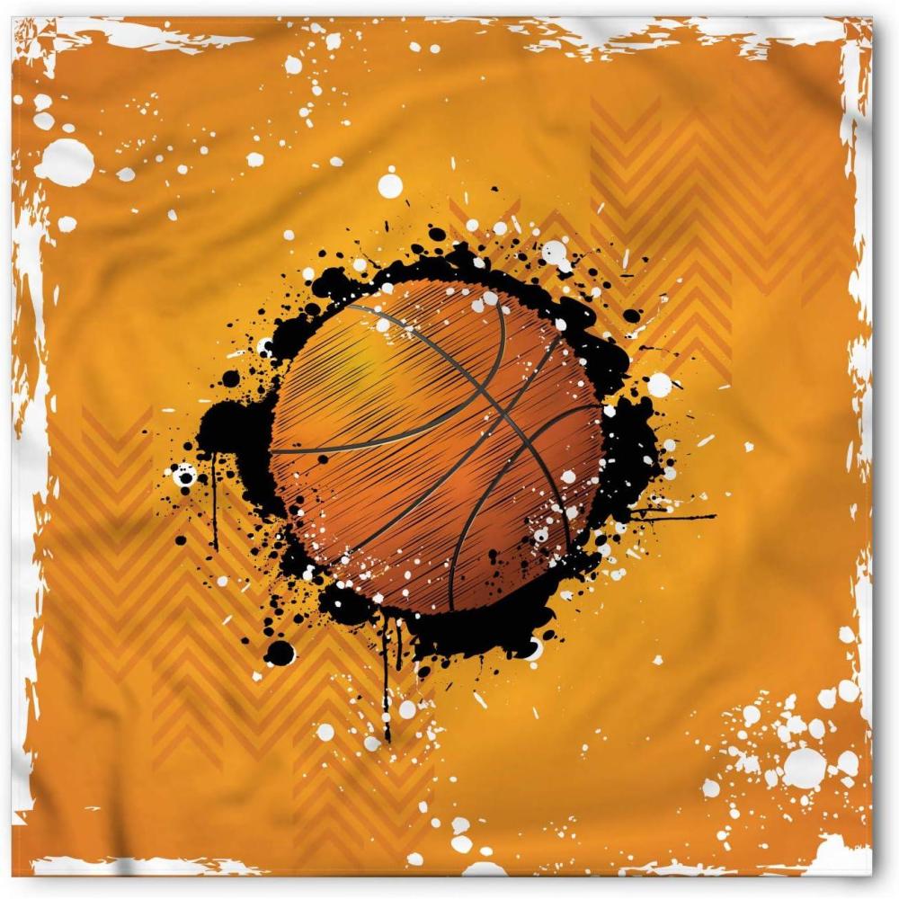 imageAmbesonne Unisex BandanaOrange Black