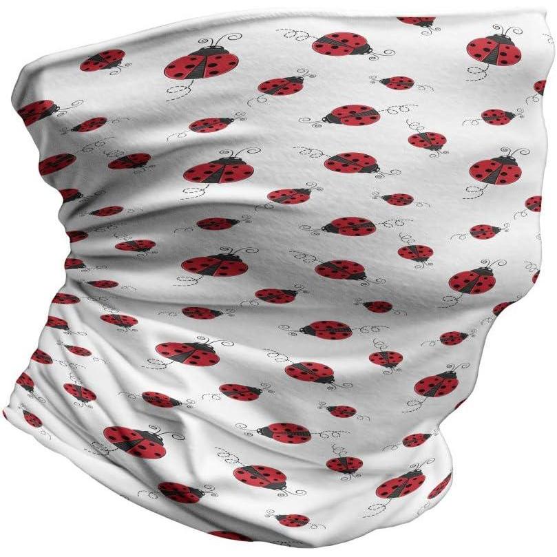imageAmbesonne Unisex Multicolor Face and Neck WarmersDotted Winged Animals