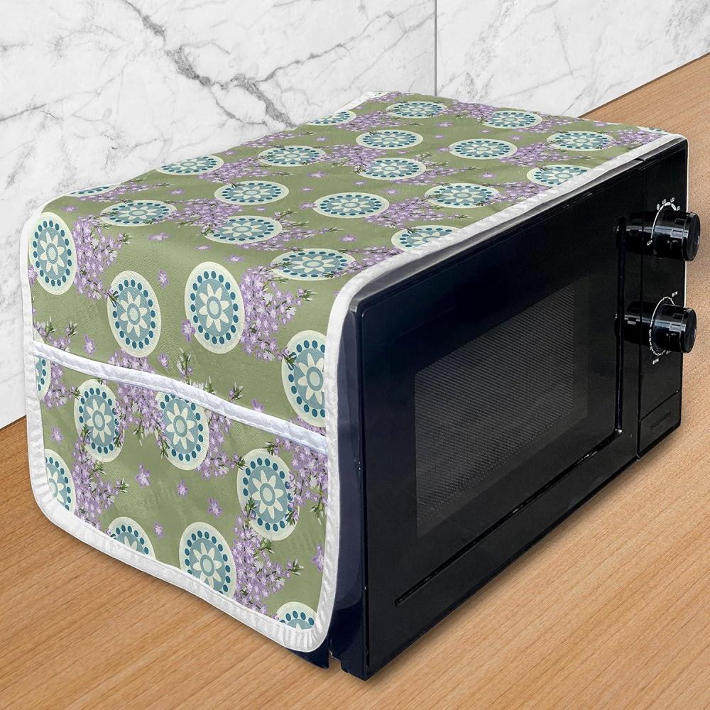 imageAmbesonne Valentines Day Washing Machine Organizer Romantic Design of Hearts Cupid Love Struck Antislip Fabric Cover for Washers and Dryers 47 x 185 Pink Sand BrownOlive Green Lilac