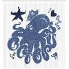 Ambesonne Fantasy Shower Curtain, Hot Air Balloons in The Clouds Dream Journey to Secret Paradise Romantic Design, Cloth Fabric Bathroom Decor Set with Hooks, 69″ W x 75″ L, Purple White(White Blue)