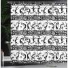 Ambesonne Fantasy Shower Curtain, Hot Air Balloons in The Clouds Dream Journey to Secret Paradise Romantic Design, Cloth Fabric Bathroom Decor Set with Hooks, 69″ W x 75″ L, Purple White(Black and White)