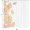 Ambesonne Fantasy Shower Curtain, Hot Air Balloons in The Clouds Dream Journey to Secret Paradise Romantic Design, Cloth Fabric Bathroom Decor Set with Hooks, 69″ W x 75″ L, Purple White(Marigold Coral)