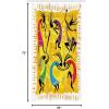 Ambesonne Fantasy Shower Curtain, Hot Air Balloons in The Clouds Dream Journey to Secret Paradise Romantic Design, Cloth Fabric Bathroom Decor Set with Hooks, 69″ W x 75″ L, Purple White(Purple Yellow)