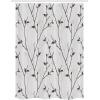 Ambesonne Fantasy Shower Curtain, Hot Air Balloons in The Clouds Dream Journey to Secret Paradise Romantic Design, Cloth Fabric Bathroom Decor Set with Hooks, 69″ W x 75″ L, Purple White(Grey Brown)