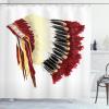Ambesonne Fantasy Shower Curtain, Hot Air Balloons in The Clouds Dream Journey to Secret Paradise Romantic Design, Cloth Fabric Bathroom Decor Set with Hooks, 69″ W x 75″ L, Purple White(Ivory Black)
