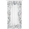Ambesonne Fantasy Shower Curtain, Hot Air Balloons in The Clouds Dream Journey to Secret Paradise Romantic Design, Cloth Fabric Bathroom Decor Set with Hooks, 69″ W x 75″ L, Purple White(Grey Blue)