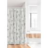 Ambesonne Fantasy Shower Curtain, Hot Air Balloons in The Clouds Dream Journey to Secret Paradise Romantic Design, Cloth Fabric Bathroom Decor Set with Hooks, 69″ W x 75″ L, Purple White(Grey)