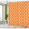 Ambesonne Fantasy Shower Curtain, Hot Air Balloons in The Clouds Dream Journey to Secret Paradise Romantic Design, Cloth Fabric Bathroom Decor Set with Hooks, 69″ W x 75″ L, Purple White(White Orange)