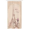 Ambesonne Fantasy Shower Curtain, Hot Air Balloons in The Clouds Dream Journey to Secret Paradise Romantic Design, Cloth Fabric Bathroom Decor Set with Hooks, 69″ W x 75″ L, Purple White(Cream Pink)