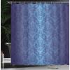 Ambesonne Fantasy Shower Curtain, Hot Air Balloons in The Clouds Dream Journey to Secret Paradise Romantic Design, Cloth Fabric Bathroom Decor Set with Hooks, 69″ W x 75″ L, Purple White(Dark Blue)