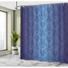 Ambesonne Fantasy Shower Curtain, Hot Air Balloons in The Clouds Dream Journey to Secret Paradise Romantic Design, Cloth Fabric Bathroom Decor Set with Hooks, 69″ W x 75″ L, Purple White(Dark Blue)