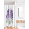 Ambesonne Fantasy Shower Curtain, Hot Air Balloons in The Clouds Dream Journey to Secret Paradise Romantic Design, Cloth Fabric Bathroom Decor Set with Hooks, 69″ W x 75″ L, Purple White(Violet White)