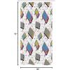Ambesonne Fantasy Shower Curtain, Hot Air Balloons in The Clouds Dream Journey to Secret Paradise Romantic Design, Cloth Fabric Bathroom Decor Set with Hooks, 69″ W x 75″ L, Purple White(Grey Aqua)