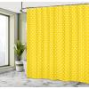 Ambesonne Fantasy Shower Curtain, Hot Air Balloons in The Clouds Dream Journey to Secret Paradise Romantic Design, Cloth Fabric Bathroom Decor Set with Hooks, 69″ W x 75″ L, Purple White(Yellow)
