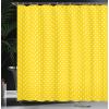 Ambesonne Fantasy Shower Curtain, Hot Air Balloons in The Clouds Dream Journey to Secret Paradise Romantic Design, Cloth Fabric Bathroom Decor Set with Hooks, 69″ W x 75″ L, Purple White(Yellow)