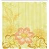 Ambesonne Fantasy Shower Curtain, Hot Air Balloons in The Clouds Dream Journey to Secret Paradise Romantic Design, Cloth Fabric Bathroom Decor Set with Hooks, 69″ W x 75″ L, Purple White(Yellow Pink)