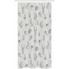 Ambesonne Fantasy Shower Curtain, Hot Air Balloons in The Clouds Dream Journey to Secret Paradise Romantic Design, Cloth Fabric Bathroom Decor Set with Hooks, 69″ W x 75″ L, Purple White(Grey)
