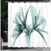 Ambesonne Fantasy Shower Curtain, Hot Air Balloons in The Clouds Dream Journey to Secret Paradise Romantic Design, Cloth Fabric Bathroom Decor Set with Hooks, 69″ W x 75″ L, Purple White(Ivory Teal)