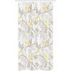 Ambesonne Fantasy Shower Curtain, Hot Air Balloons in The Clouds Dream Journey to Secret Paradise Romantic Design, Cloth Fabric Bathroom Decor Set with Hooks, 69″ W x 75″ L, Purple White(Yellow and White)