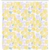 Ambesonne Fantasy Shower Curtain, Hot Air Balloons in The Clouds Dream Journey to Secret Paradise Romantic Design, Cloth Fabric Bathroom Decor Set with Hooks, 69″ W x 75″ L, Purple White(Yellow Lilac)