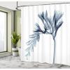 Ambesonne Fantasy Shower Curtain, Hot Air Balloons in The Clouds Dream Journey to Secret Paradise Romantic Design, Cloth Fabric Bathroom Decor Set with Hooks, 69″ W x 75″ L, Purple White(Teal Cream)
