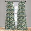 Ambesonne Floral Curtains, Roses for Valentine Love Team Holiday Celebration Botanical Artwork on Hue Back, Window Treatments 2 Panel Set for Living Room Bedroom, Pair of – 28″ x 95″, Dimgray Blush(Warm Taupe and Pale Yellow)