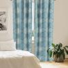 Ambesonne Floral Curtains, Roses for Valentine Love Team Holiday Celebration Botanical Artwork on Hue Back, Window Treatments 2 Panel Set for Living Room Bedroom, Pair of – 28″ x 95″, Dimgray Blush(Cadet Blue White Ecru)