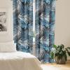 Ambesonne Floral Curtains, Roses for Valentine Love Team Holiday Celebration Botanical Artwork on Hue Back, Window Treatments 2 Panel Set for Living Room Bedroom, Pair of – 28″ x 95″, Dimgray Blush(Dark Grey and Sky Blue)