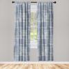 Ambesonne Floral Curtains, Roses for Valentine Love Team Holiday Celebration Botanical Artwork on Hue Back, Window Treatments 2 Panel Set for Living Room Bedroom, Pair of – 28″ x 95″, Dimgray Blush(Dark Ceil Blue and Champagne)