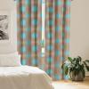 Ambesonne Floral Curtains, Roses for Valentine Love Team Holiday Celebration Botanical Artwork on Hue Back, Window Treatments 2 Panel Set for Living Room Bedroom, Pair of – 28″ x 95″, Dimgray Blush(Warm Taupe Sea Blue)