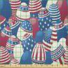 Ambesonne I Love You Fabric by The Yard, Happy Valentine’s Day in Hand Drawn Style Romance Relationship, Stretch Knit Fabric for Clothing Sewing and Arts Crafts, 10 Yards, Charcoal Grey(Navy Blue)