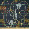 Ambesonne I Love You Fabric by The Yard, Happy Valentine’s Day in Hand Drawn Style Romance Relationship, Stretch Knit Fabric for Clothing Sewing and Arts Crafts, 10 Yards, Charcoal Grey(Apricot Navy)
