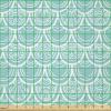 Ambesonne I Love You Fabric by The Yard, Happy Valentine’s Day in Hand Drawn Style Romance Relationship, Stretch Knit Fabric for Clothing Sewing and Arts Crafts, 10 Yards, Charcoal Grey(White Blue)