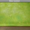 Ambesonne Lime Green Place Mats Set of 4, Cloudy Shade of Color Pastel Toned Backdrop Irish Tones, Washable Fabric Placemats for Dining Table, Standard Size, Lime Green Avocado Green