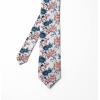 Ambesonne Multicolor Modern Men’s Tie(Rust Blue)