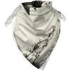 Ambesonne Unisex Bandana(Beige Black)