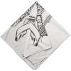 Ambesonne Unisex Bandana(Black Cream)