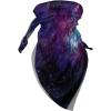 Ambesonne Unisex Bandana(Black Purple)