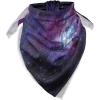 Ambesonne Unisex Bandana(Black Purple)
