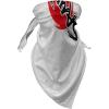 Ambesonne Unisex Bandana(Black Red)