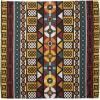 Ambesonne Unisex Bandana(Burgundy Yellow)