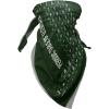 Ambesonne Unisex Bandana(Green White)