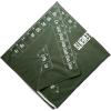 Ambesonne Unisex Bandana(Green White)