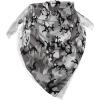 Ambesonne Unisex Bandana(Grey Black)
