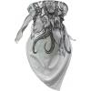 Ambesonne Unisex Bandana(Grey White)