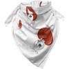 Ambesonne Unisex Bandana(Red White)