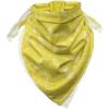 Ambesonne Unisex Bandana(Yellow White)